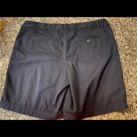 J. Crew Navy Blue Chino Shorts - Picture 2 of 3